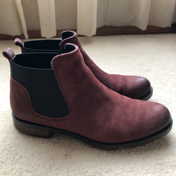 Franco Sarto Claudio Chelsea Boot - 6M - Maroon - Picture 1 of 7